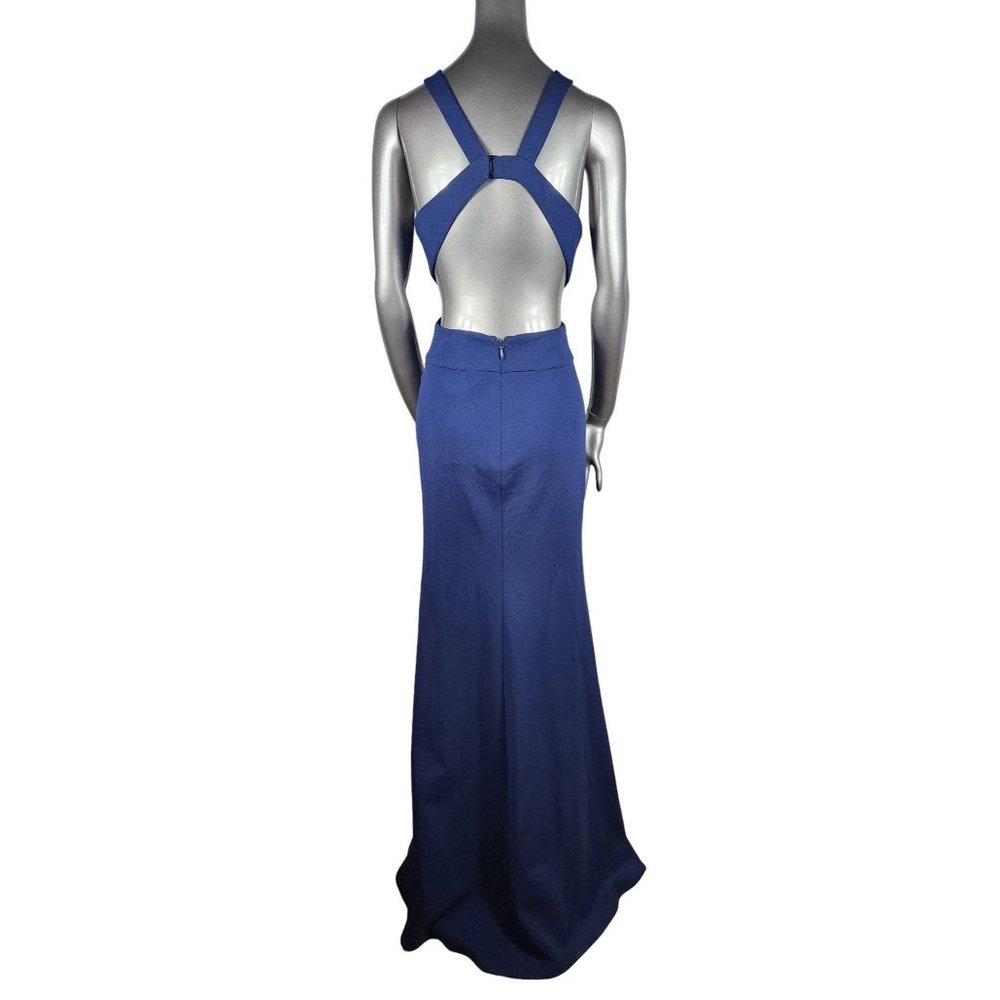 BCBGMaxAzria Blue Maxi Dress